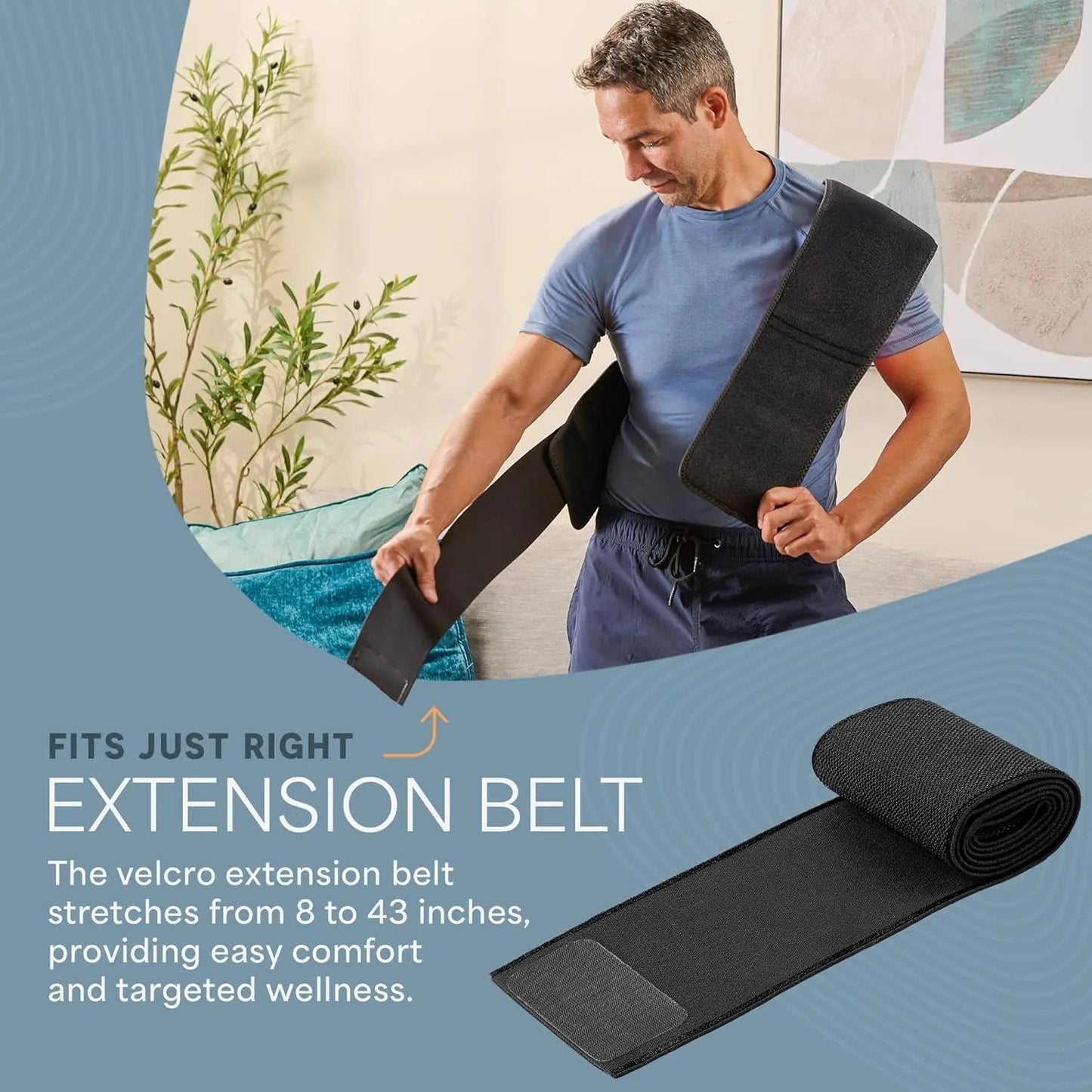AllevaRed Lite Red Light Therapy Belt
